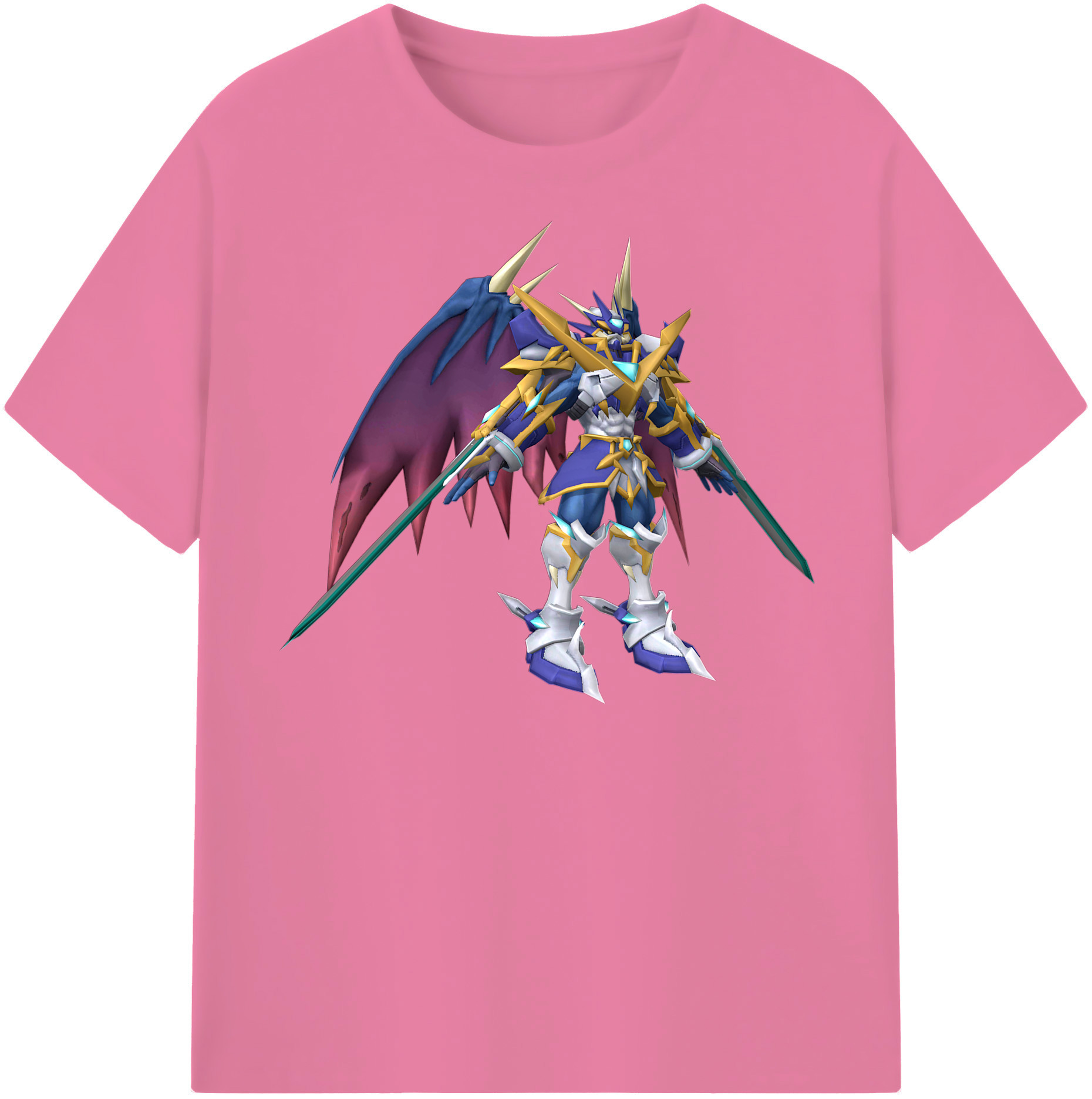 （画像用） Digimon デジタルモンスター/デジモン 綿100％半袖Tシャツ（フロントプリント）